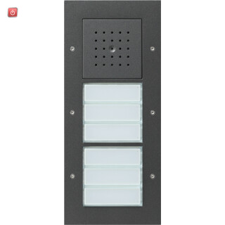 GIR126867 / Türstation AP 6f Türko Anthrazit / EAN 4010337003908