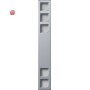 GIR136526 / Profil 5f 600 mm senkr. + waager. Profil 55 Aluminium / EAN 4010337365266