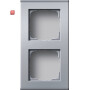 GIR136226 / Profil 2f senkr. + waager. Profil 55 Aluminium / EAN 4010337362265