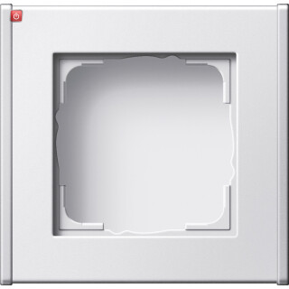 GIR136127 / Profil 1f senkr. + waager. Profil 55 Reinweiß(lack.) / EAN 4010337361275