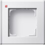 GIR136127 / Profil 1f senkr. + waager. Profil 55 Reinweiß(lack.) / EAN 4010337361275