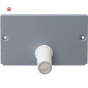 GIR135828 / Endkappe Zugentlastung Profil 55 Grau / EAN...