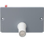 GIR135828 / Endkappe Zugentlastung Profil 55 Grau / EAN 4010337358282