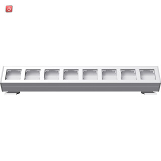 GIR119827 / Profil 8f Befestig.winkel Profil 55 Reinweiß(lack.) / EAN 4010337198277