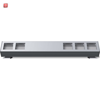 GIR119526 / Profil 5f 600 mm Befestig.winkel Profil 55 Aluminium / EAN 4010337195269