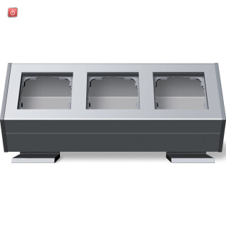 GIR119326 / Profil 3f Befestig.winkel Profil 55 Aluminium / EAN 4010337193265