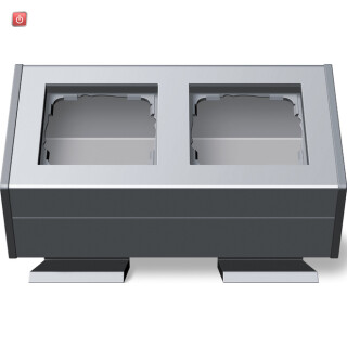 GIR119226 / Profil 2f Befestig.winkel Profil 55 Aluminium / EAN 4010337192268