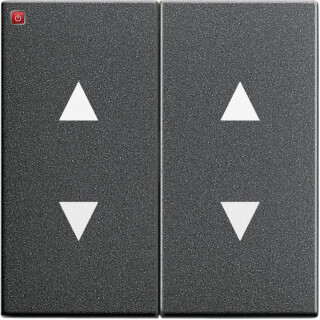 GIR115028 / Wippe 2f Pfeile System 55 Anthrazit / EAN 4010337150282