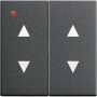 GIR115028 / Wippe 2f Pfeile System 55 Anthrazit / EAN 4010337150282