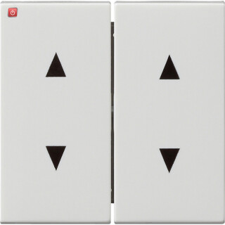 GIR115003 / Wippe 2f Pfeile System 55 Reinweiß / EAN 4010337150039
