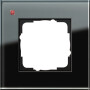GIR21105 / Abdeckrahmen 1f Gira Esprit G Schwarz / EAN 4010337211051