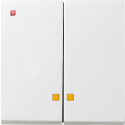 GIR63127 / Wippe 2f Kontrollf. System 55 Reinweiß m...