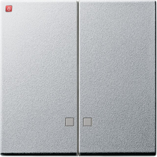 GIR63126 / Wippe 2f Kontrollf. System 55 F Alu / EAN 4010337631262