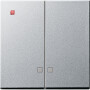 GIR63126 / Wippe 2f Kontrollf. System 55 F Alu / EAN 4010337631262