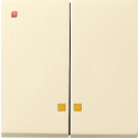 GIR63101 / Wippe 2f Kontrollf. System 55 Cremeweiß...