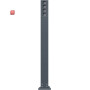 GIR135628 / E-Säule 4x Leereinheit 1600 mm Gira Energiesäule Anthrazit / EAN 4010337356288