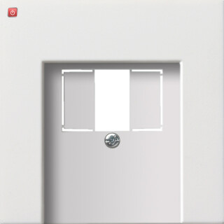 GIR276112 / Abd. TAE USB Flächenschalter Reinweiß / EAN 4010337044697