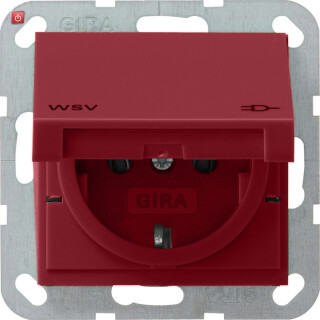 GIR10402 / SCHUKO KD WSV System 55 Rot / EAN 4010337104025