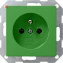 GIR11002 / Steckdose, grün, Unterputz UP, 1 Fach,...