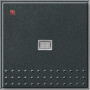 GIR12067 / Taster Wechsler gerade Kontrollf. Gira TX_44 (WG UP) Anthrazit / EAN 4010337120674