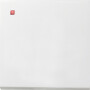 GIR127112 / Tastschalter Kreuz Flächenschalter Reinweiß / EAN 4010337043843
