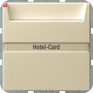 GIR14001 / Hotel-Card Wechsler (bel.) BSF System 55 Cremeweiß / EAN 4010337140016