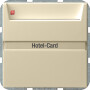 GIR14001 / Hotel-Card Wechsler (bel.) BSF System 55 Cremeweiß / EAN 4010337140016