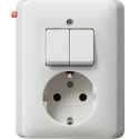 GIR17503 / Kombi Serien/SCHUKO Vollpl. Standard 55...