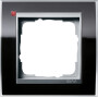 GIR211736 / Abdeckrahmen 1f Zwischenr. F Alu Gira Event Klar Schwarz / EAN 4010337068853