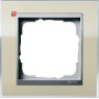 GIR211776 / Abdeckrahmen 1f Zwischenr. F Alu Gira Event Klar Sand / EAN 4010337069591