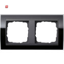 GIR212738 / Abdeckrahmen 2f Zwischenr. AN Gira Event Klar...