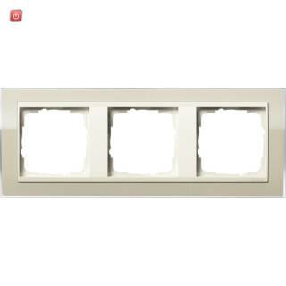 GIR213771 / Abdeckrahmen 3f Zwischenr. CW Gira Event Klar Sand / EAN 4010337069515