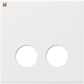 GIR23703 / Abd. Ackermann 73020 D / 73021 D System 55 Reinweiß / EAN 4010337237037