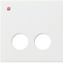 GIR23703 / Abd. Ackermann 73020 D / 73021 D System 55 Reinweiß / EAN 4010337237037