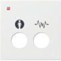 GIR23803 / Abd. Ackermann 73075 B System 55 Reinweiß / EAN 4010337238034