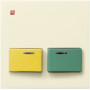 GIR25601 / Abd. Ackermann 73642 E System 55 Cremeweiß / EAN 4010337256014