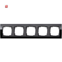 GIR215738 / Abdeckrahmen 5f Zwischenr. AN Gira Event Klar...