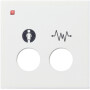 GIR23827 / Abd. Ackermann 73075 B System 55 Reinweiß m / EAN 4010337238270