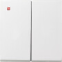 GIR26603 / Wippe 2f + Set IP44 Standard 55, Gira E2 Reinweiß / EAN 4010337266037
