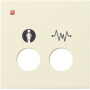 GIR23801 / Abd. Ackermann 73075 B System 55 Cremeweiß / EAN 4010337238010