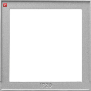 GIR28965 / Adapterrahmen Gira TX_44 f. Sys55 Komp. Gira TX_44 F Alu / EAN 4010337289654