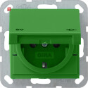 GIR41502 / SCHUKO KD SV System 55 Grün / EAN...