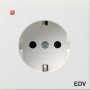 GIR458112 / SCHUKO Aufdruck EDV Flächenschalter Reinweiß / EAN 4010337045977
