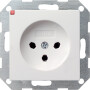 GIR47903 / HNA-Steckd. 10 A System 55 Reinweiß / EAN 4010337479031