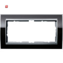 GIR1002736 / Abdeckrahmen 2f o.M. Zwischenr. F Alu Gira...