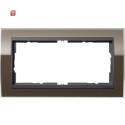 GIR1002768 / Abdeckrahmen 2f o.M. Zwischenr. AN Gira...