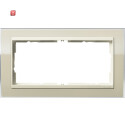 GIR1002771 / Abdeckrahmen 2f o.M. Zwischenr. CW Gira...