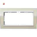 GIR1002773 / Abdeckrahmen 2f o.M. Zwischenr. RW Gira...