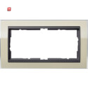 GIR1002778 / Abdeckrahmen 2f o.M. Zwischenr. AN Gira...
