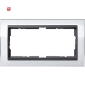 GIR1002728 / Abdeckrahmen 2f o.M. Zwischenr. AN Gira...